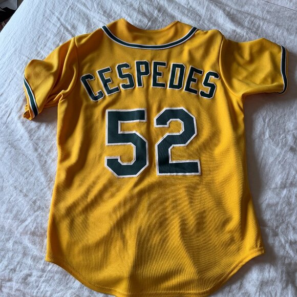 2014 Oakland A’s Cespedes Jersey - Picture 1 of 7